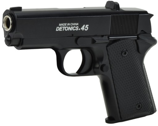 BROŃ PISTOLET METALOWY NA KULKI ASG REPLIKA ZESTAW + GRATIS