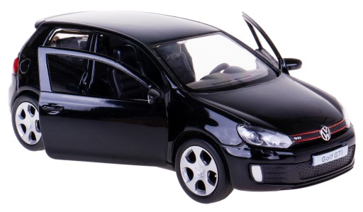 VOLKSWAGEN GOLF GTI MODEL METALOWY 1:32 RMZ CZARNY