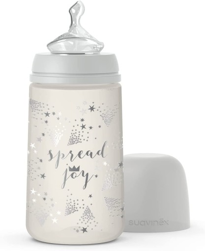 Butelka Suavinex SX Pro Spread Joy 270 ml szara