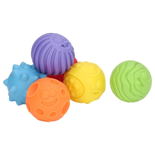 Squeezy kulki sensoryczne 3D tekstura kolczasty masaż piłki J8