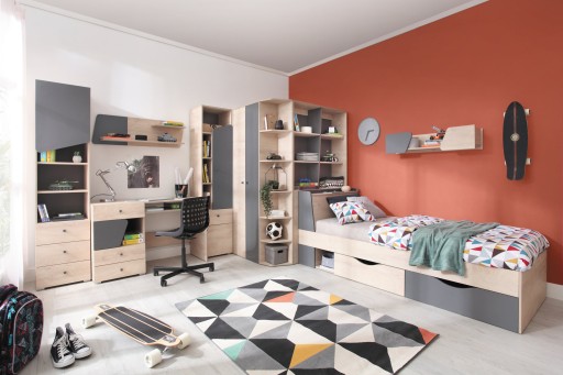 Regał Meblar 45 x 40 x 190 cm dąb