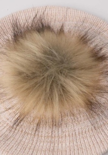 Broel czapka beret dziecięca 46 cm
