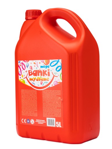 PŁYN DO BANIEK MYDLANYCH MEGA BAŃKI 5L PREMIUM