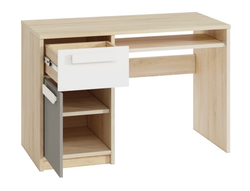 Biurko ML Meble DROP 119 x 55 x 79 cm biały