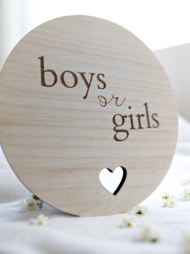 Karta do zdjęć dziecka DrewDecor