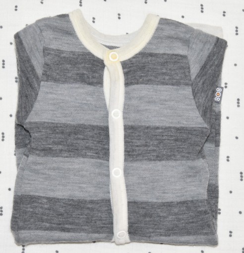 8O8 RAMPERS WEŁNIANY WOOL 0-3M 56/62