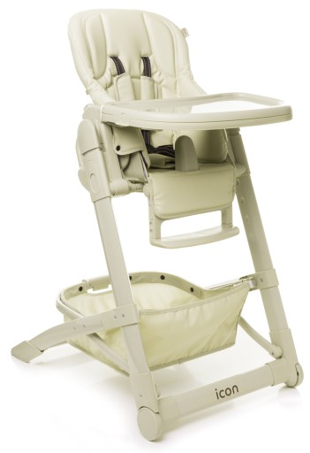 Krzesełko dziecięce do karmienia ICON ! 4BABY ! BEIGE