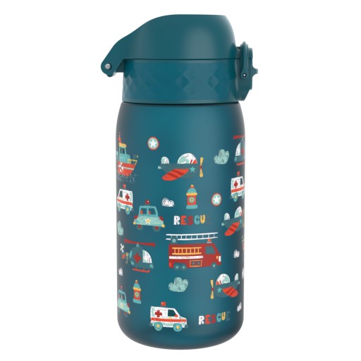 Butelka na wodę Ion8 Rescue Vehicles 350 ml niebieska