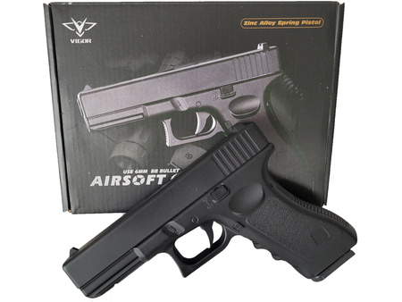 Metalowy Pistolet Na Kulki Metal Glock V40