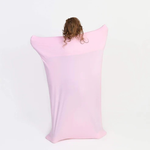 Koc Sensoryczny, Duszek, Odstresowujący, ADHD, Autyzm, Roz. XXXL, Różowy