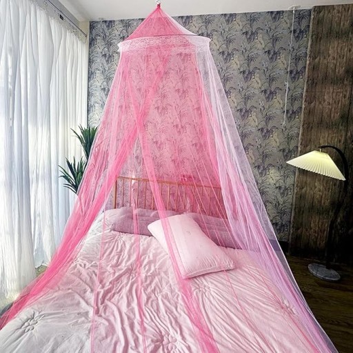 MOSKITIERA BALDACHIM NAD ŁÓŻKO łóżeczko tipi namiot 250x60x1050CM OMBRE