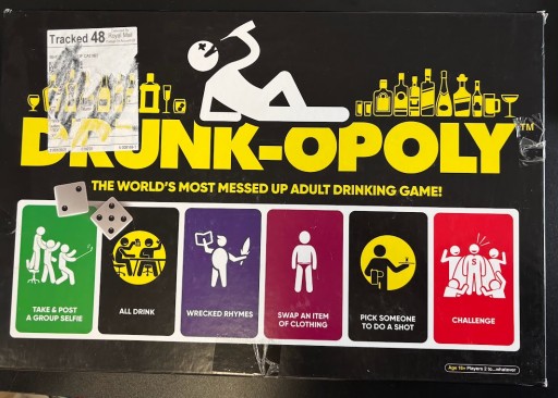 Gra planszowa DRUNK-OPOLY Adamigo