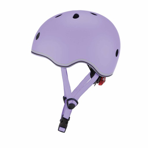 Solidny kask dla dziecka na rower hulajnogę rolki z lampką Globber XXS/XS