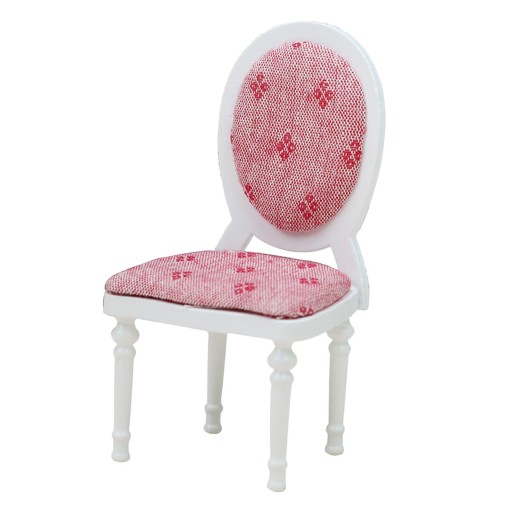 Domek dla lalek Drewniane krzesło do domku dla lalek
