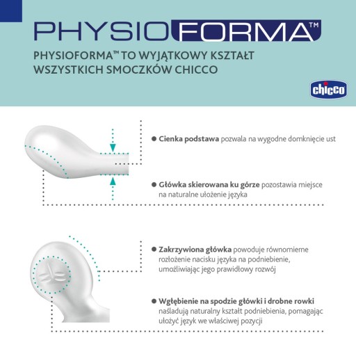 Smoczek Chicco anatomiczny silikon 6 m +