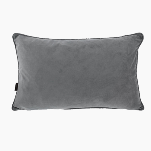 Zdjęcie oferty: Welurowa szara poszewka na poduszkę jak Home&You ikea 30x50 cm