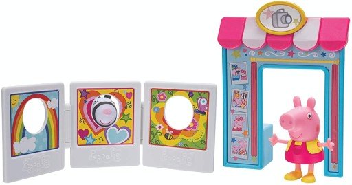 Świnka Peppa Pig Fotobudka Zebra Zoe ORYGINAŁ
