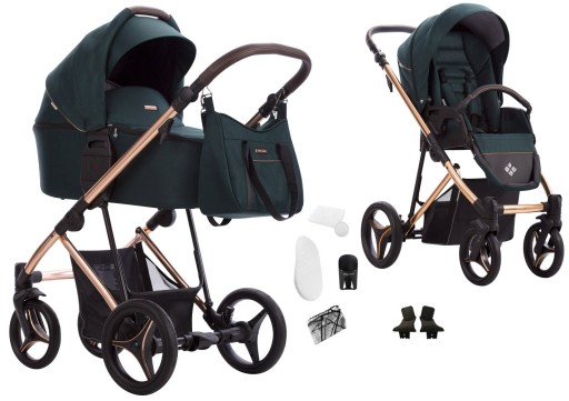 Wózek Bebetto Flavio Premium Class 2w1 Adaptery