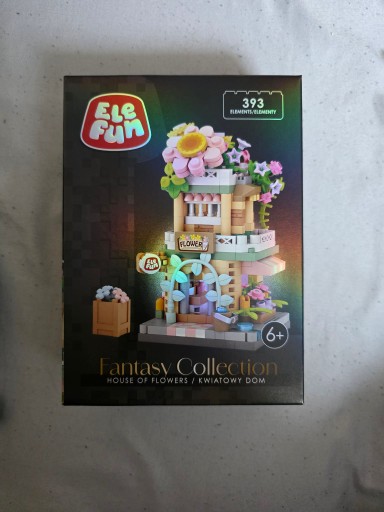 ELEFUN klocki micro KWIATOWY DOM 393 elementy