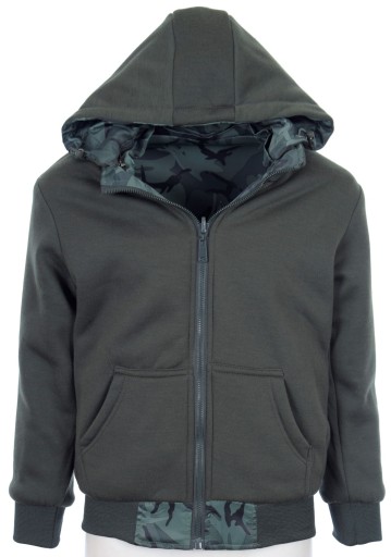 KURTKA/BLUZA CHŁOPIĘCA DWUSTRONNA YK-22323E-8Z WIOSENNA/JESIENNA 122/128