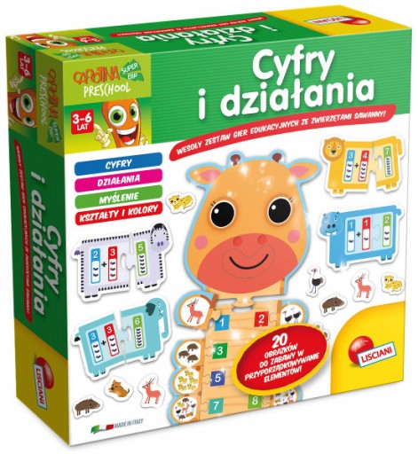Gra edukacyjna Carotina Cyfry i działania