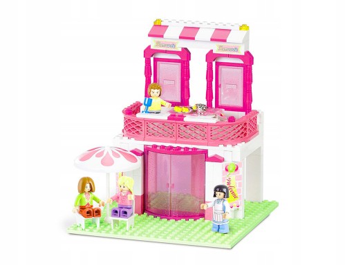 Klocki Sluban Girl's Dream G032585 RESTAURACJA 306 szt.