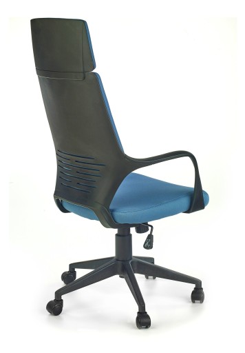 Fotel obrotowy VOYAGER, niebieski, HALMAR, ,