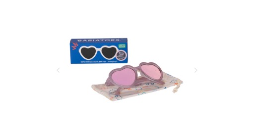 BABIATORS okulary przeciwsłoneczne dla dzieci 3-5 + ETUI