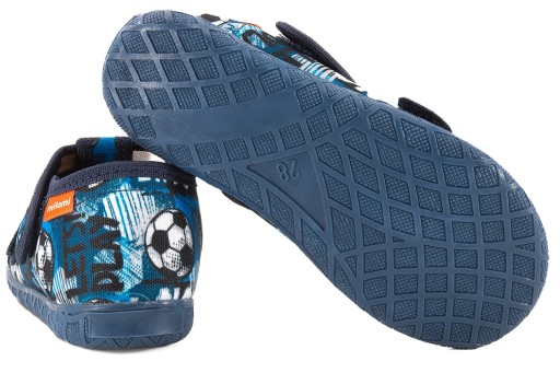 MILAMI 118-BR-31 BAREFOOT SANDAŁY TEKSTYLNE DOMOWE KAPCIE PAPCIE RZEPY 21