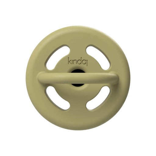 Smoczek uspokajający kindaj colors olive 0m+