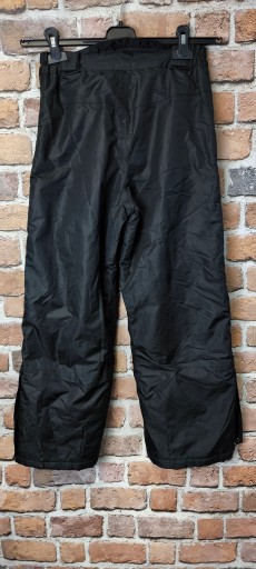 Crane zimowe spodnie narciarskie snowboard czarne 134/140
