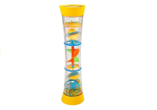 Gra planszowa Zabawka Grzechotka Labirynt z Kulkami Twirly Leantoys