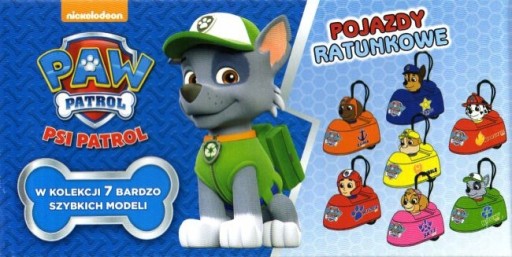 Psi Patrol Pojazdy Ratunkowe Zabawka Mix Kd