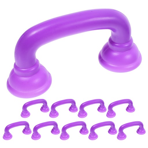 10 SZTUK PLASTIKOWYCH TELEFONÓW-ZABAWEK DLA DZIECI WSPIERAJĄCYCH ROZWÓJ MOWY