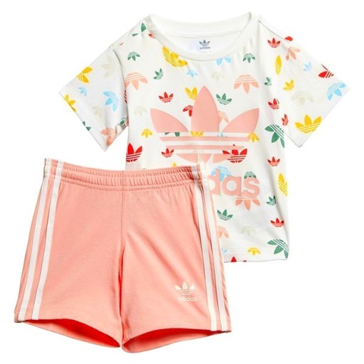 Adidas koszulka + spodenki komplet dziecięcy