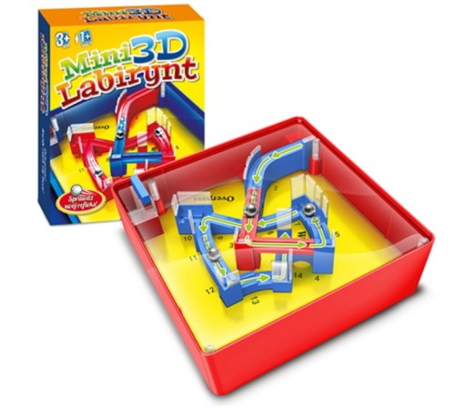 Gra zręcznościowa Artyk 135415 Mini Labirynt 3D