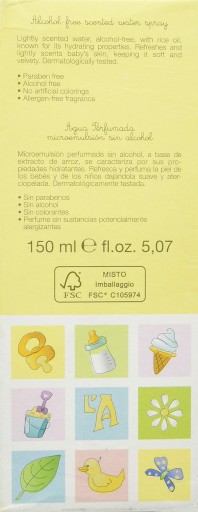 L'AMANDE Perfumowana woda dla dzieci i niemowląt w sprayu 150 ml
