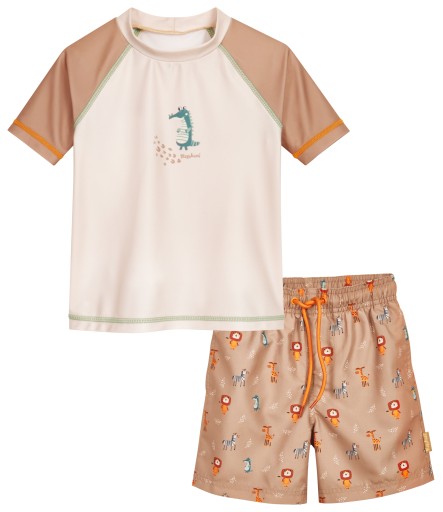 PLAYSHOES KOMPLET KĄPIELOWY T-SHIRT+SPODENKI 461452 [rozmiar 110/116]