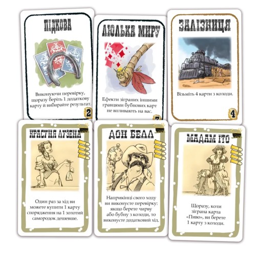 Gra planszowa Бенґ! Золота лихоманка (BANG! Gold Rush) Geekach Games
