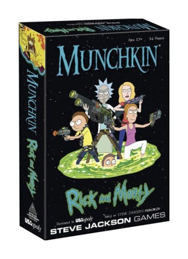 Gra planszowa Munchkin Rick and Morty Black Monk Games