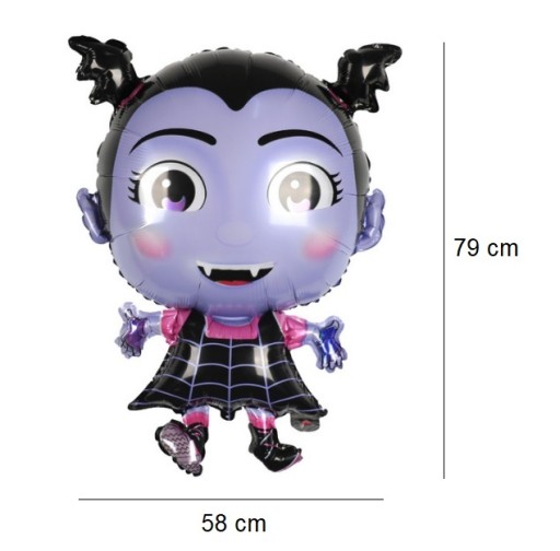 BALON FOLIOWY 3D WAMPIRINA HALLOWEEN DUŻY 58x79 CM