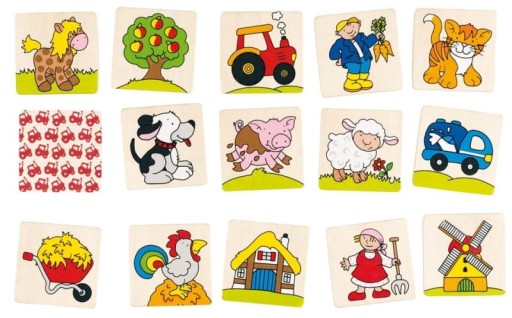 Gra planszowa Gra Memory Farma Goki