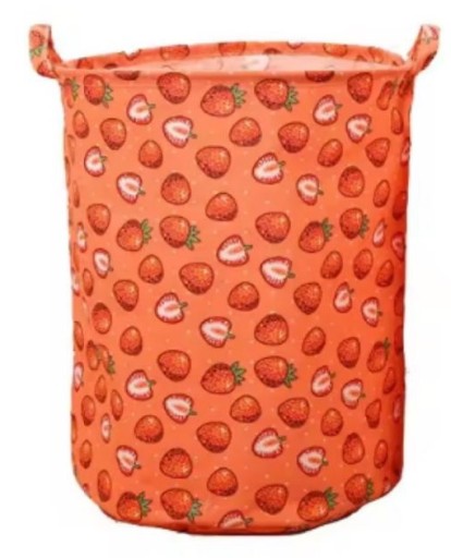 POJEMNIK Kosz WOREK na zabawki i organizer na pranie DUŻY XL 63L