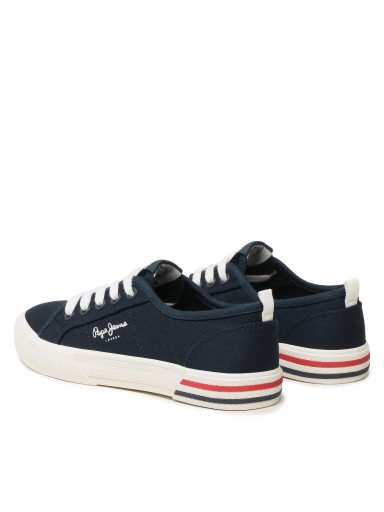 BUTY PEPE JEANS BRADY BASIC B PBS30549 595 2 TENISÓWKI BAWEŁNIANE -45%