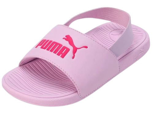 Sandały dziecięce PUMA 390900 06 klapki na lato fiolet 32