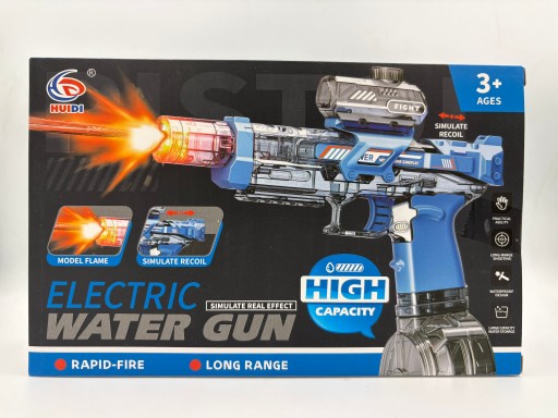 Pistolet na wodę elektryczny pistolet wodny z akumulatorem automatyczny 001