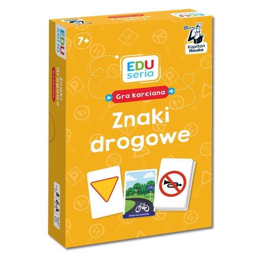 EdUseria. Znaki drogowe. Gra karciana Kapitan Nauka