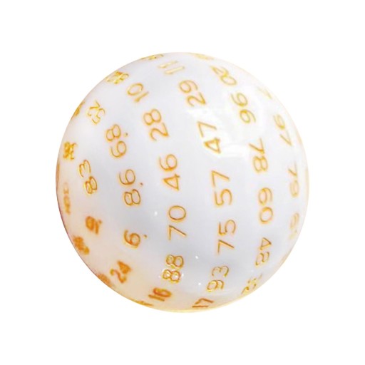 100-ścienne kostki 1,89 cala Party Game Dice przenośne duże role żółte