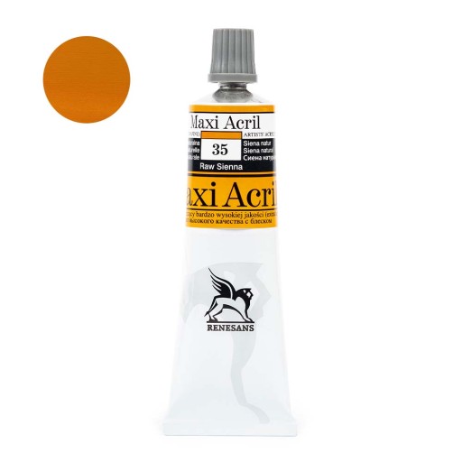Farby akrylowe Renesans żółty 1 szt. 60 ml