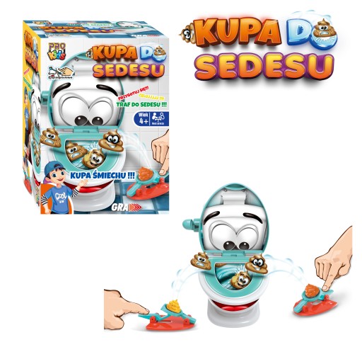 Gra zręcznościowa Kupa do sedesu Pro Kids